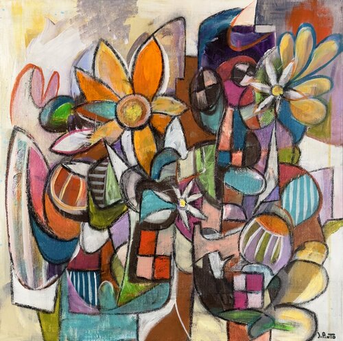 Forget me not by Federico Pinto Schmid, Painting for Sale on Select