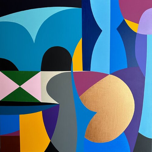 GranSasso by Federico Pinto Schmid, Painting for Sale on Select