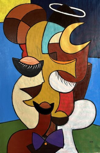 I shut my eyes and everything slips away by Federico Pinto Schmid, Painting for Sale on Select
