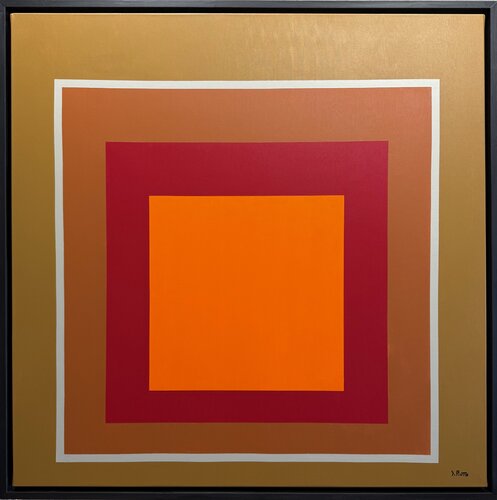 The Square by Federico Pinto Schmid, Painting for Sale on Select