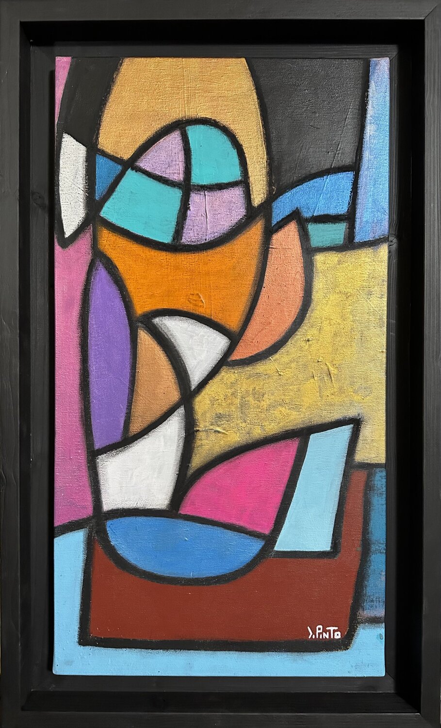Vicolo stretto Federico Pinto Schmid Original painting for sale