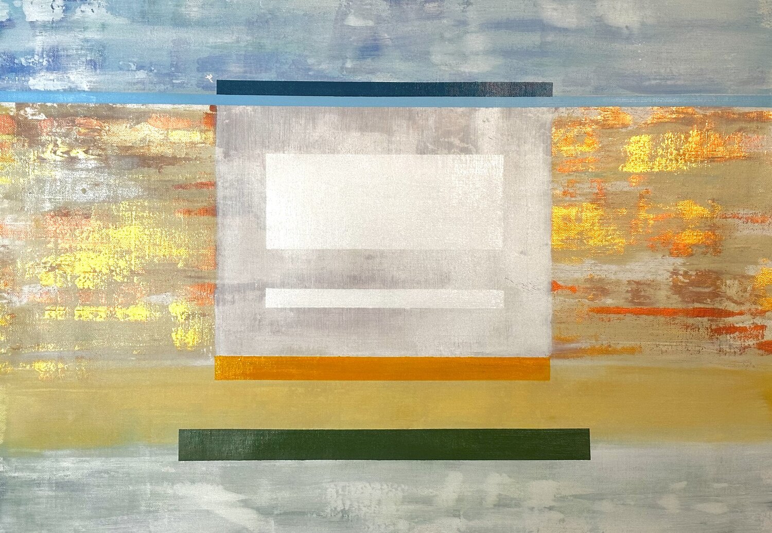 Paesaggi sospesi Federico Pinto Schmid Original painting for sale