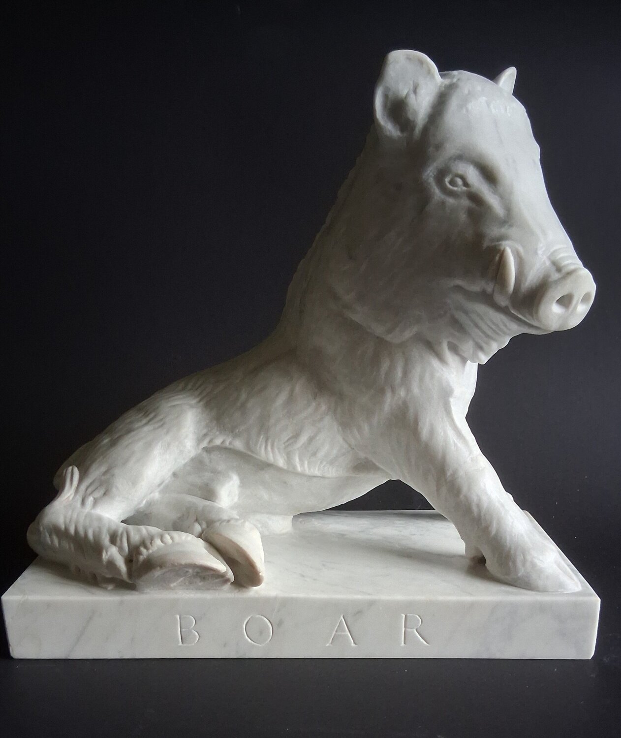 Boar Barry Davies RCA Sculpture for sale