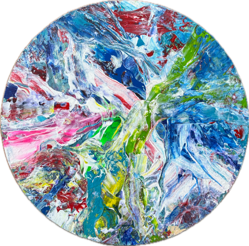Blue Moon by Vania Bouwmeester Pentcheva, Painting for Sale on Select