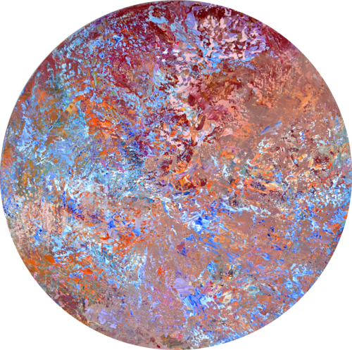 Strawberry Moon 2 by Vania Bouwmeester Pentcheva, Painting for Sale on Select