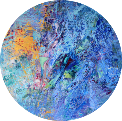 Summer Moon by Vania Bouwmeester Pentcheva, Painting for Sale on Select