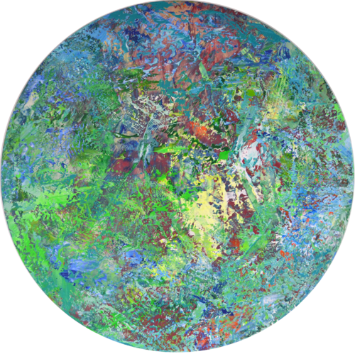 Luminous Moon by Vania Bouwmeester Pentcheva, Painting for Sale on Select