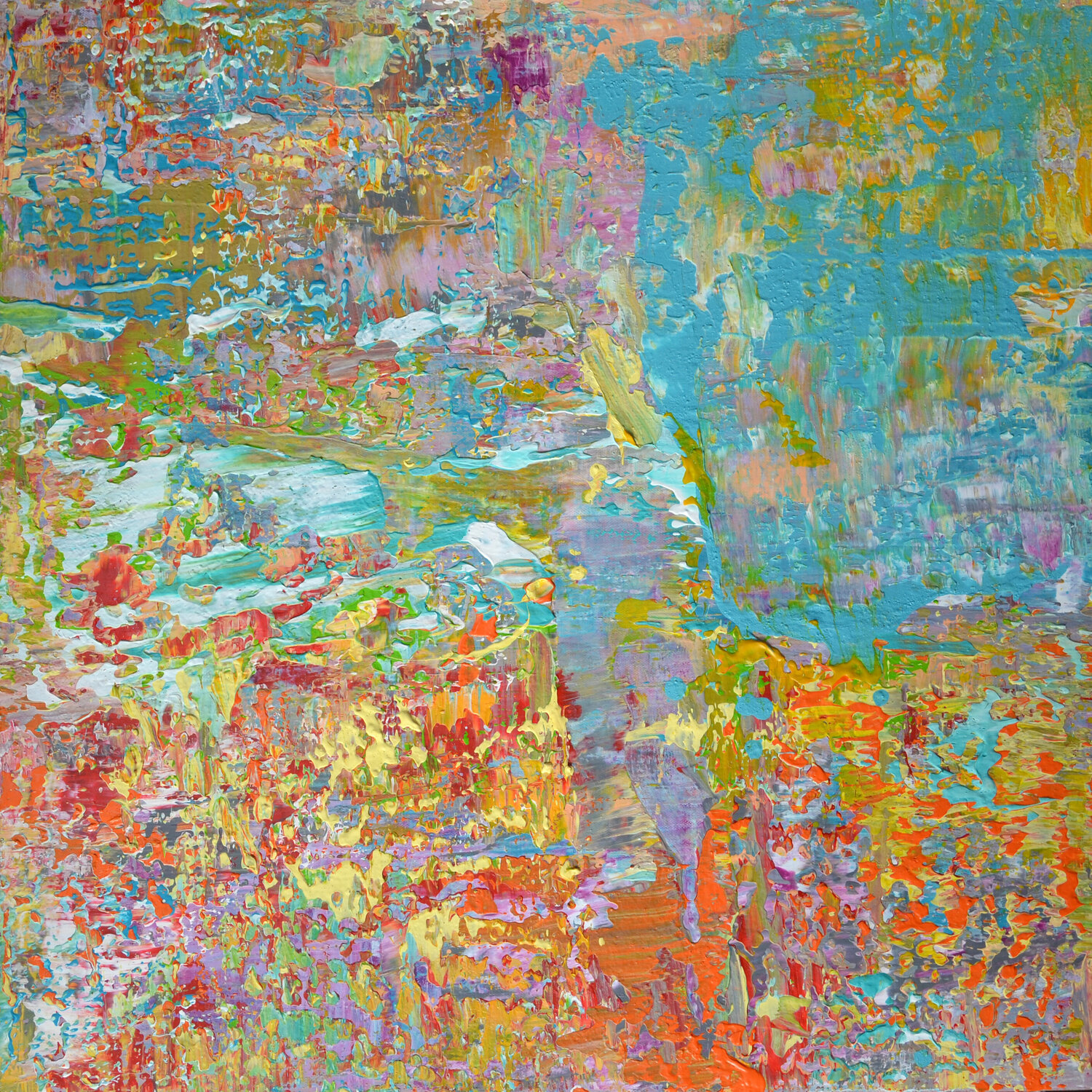 Colours Of Summer 1 Vania Bouwmeester Pentcheva Original painting for sale