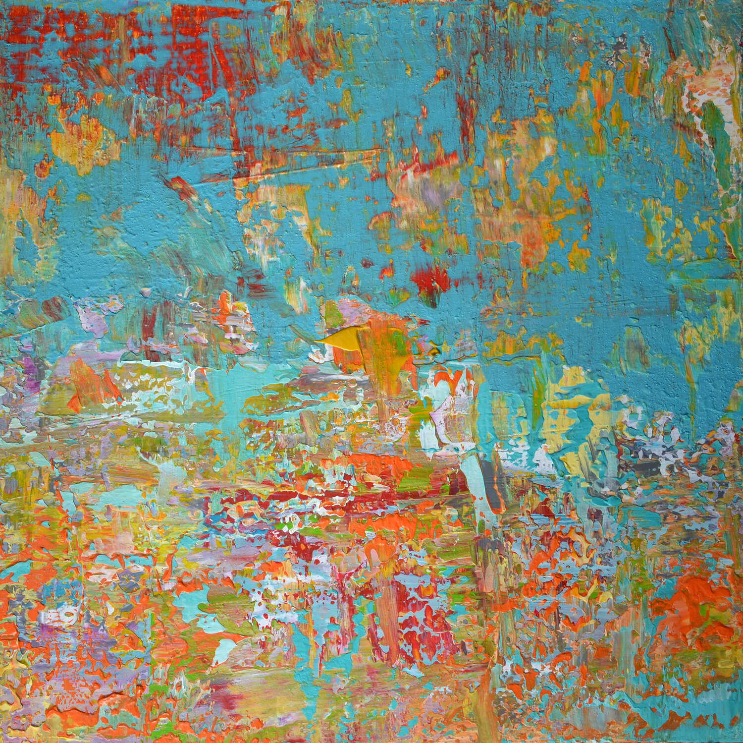 Colours Of Summer 2 Vania Bouwmeester Pentcheva Original painting for sale