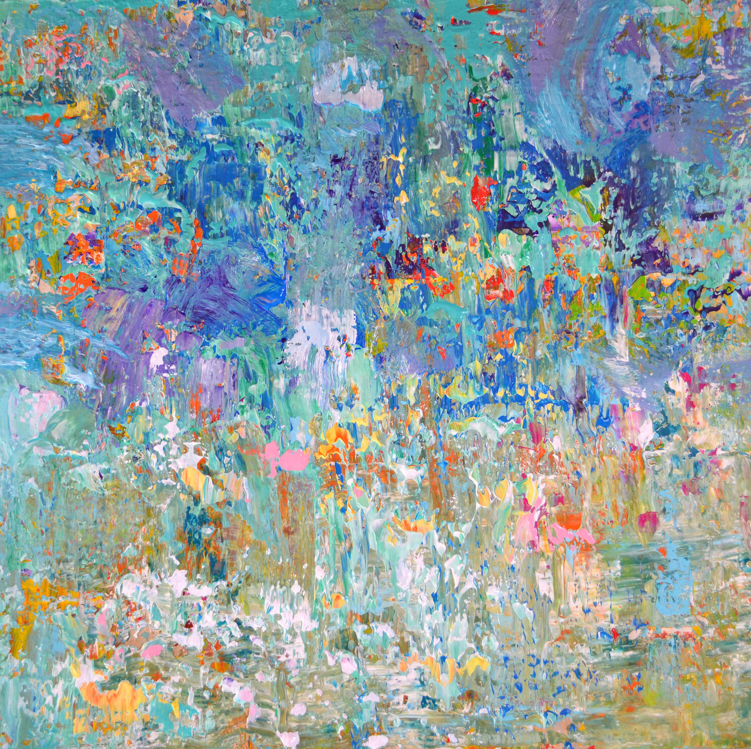 Monet’s Ponds Vania Bouwmeester Pentcheva Original painting for sale