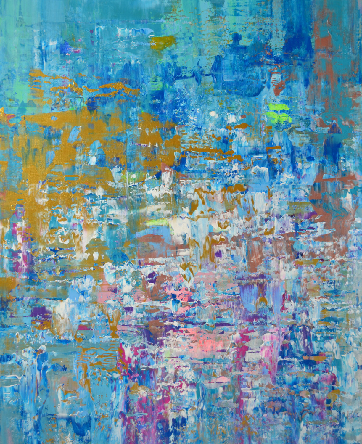 Urban Hues 2 Vania Bouwmeester Pentcheva Original painting for sale