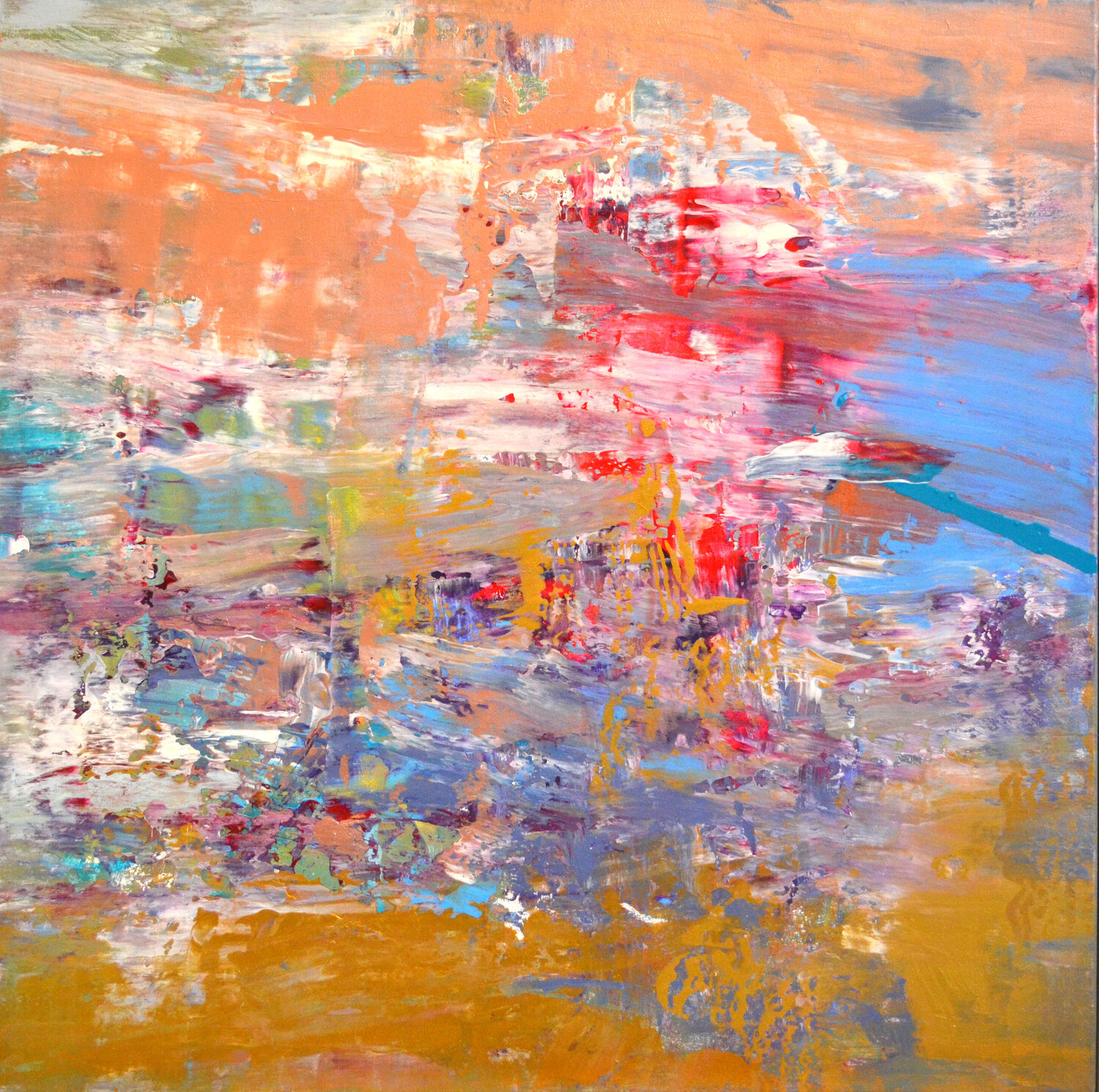 Ethereal Horizons Vania Bouwmeester Pentcheva Original painting for sale