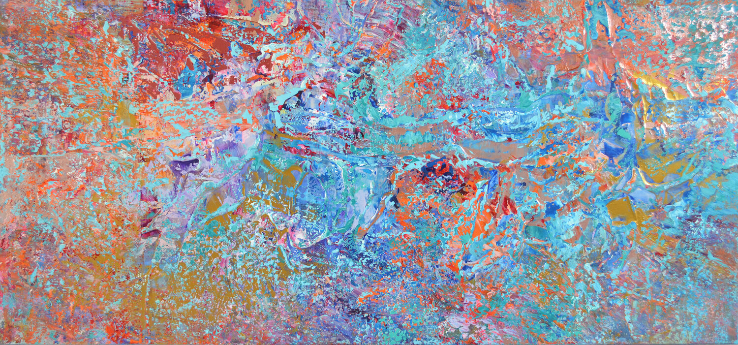 Spring Storm Vania Bouwmeester Pentcheva Original painting for sale