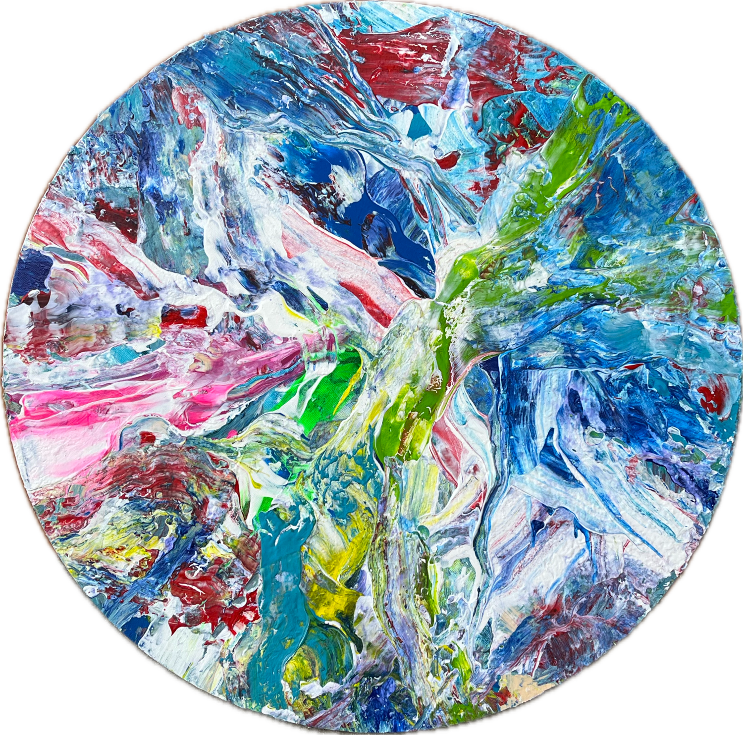 Blue Moon Vania Bouwmeester Pentcheva Original painting for sale