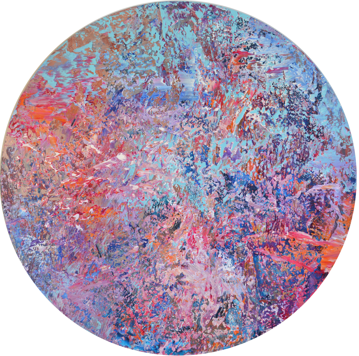 Strawberry Moon Vania Bouwmeester Pentcheva Original painting for sale