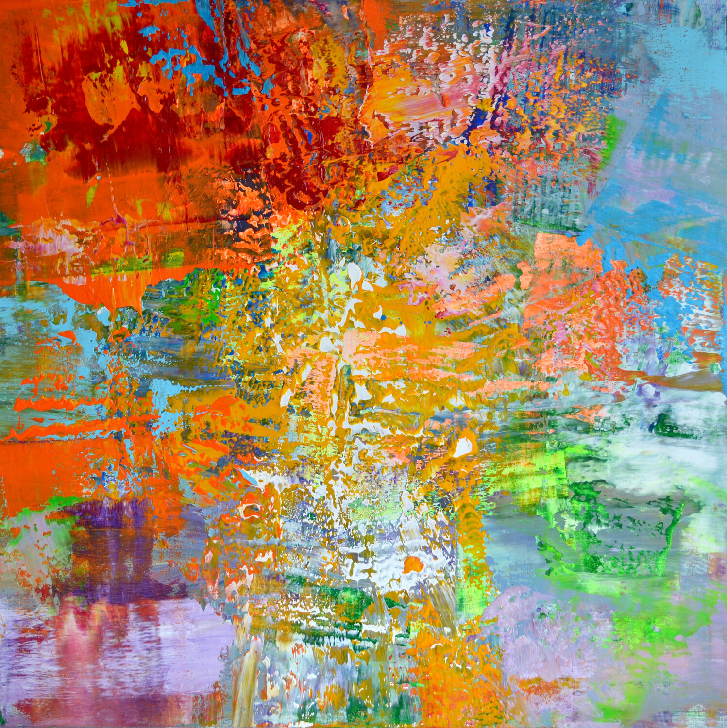 Colours of Joy 3 Vania Bouwmeester Pentcheva Original painting for sale