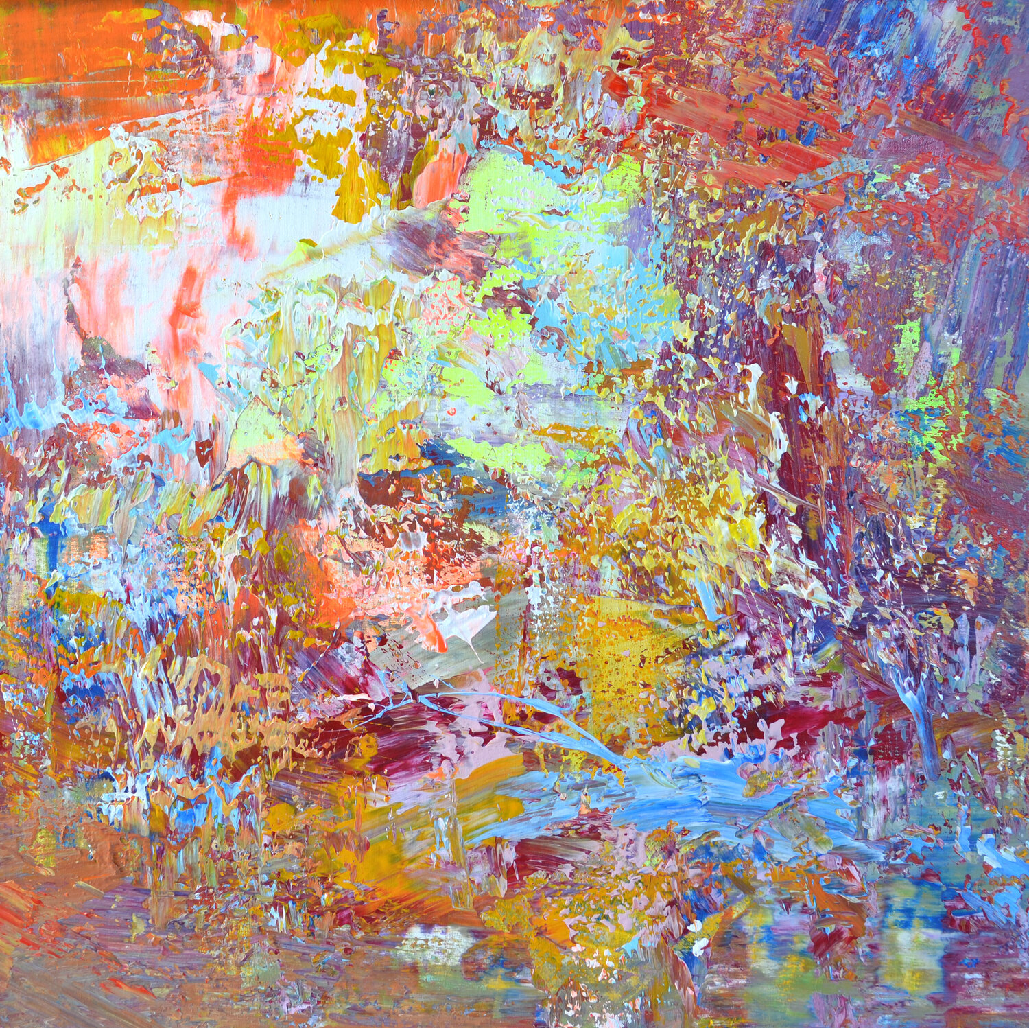 Spectrum of Change Vania Bouwmeester Pentcheva Original painting for sale