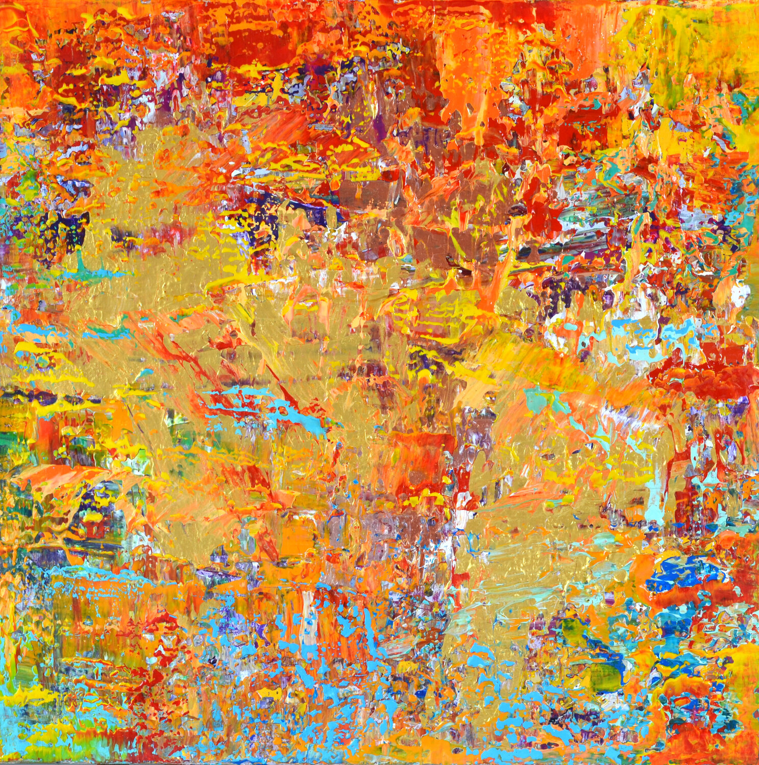 Golden Hour Vania Bouwmeester Pentcheva Original painting for sale