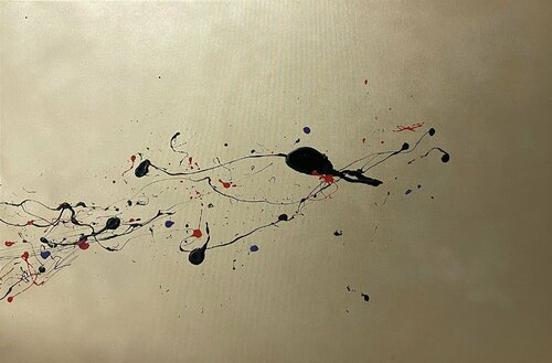 EQULIBRIUM OF GOLDEN by Alessio Luzzi, Painting for Sale on Select