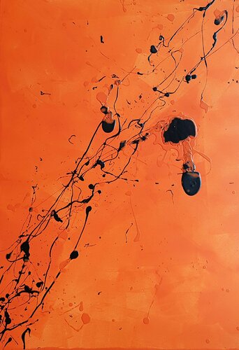 NIGHT'S INK by Alessio Luzzi, Painting for Sale on Select