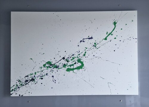 FLASHES OF COLOR 1 by Alessio Luzzi, Painting for Sale on Select