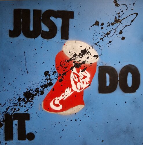 JUST DO IT. by Alessio Luzzi, Painting for Sale on Select