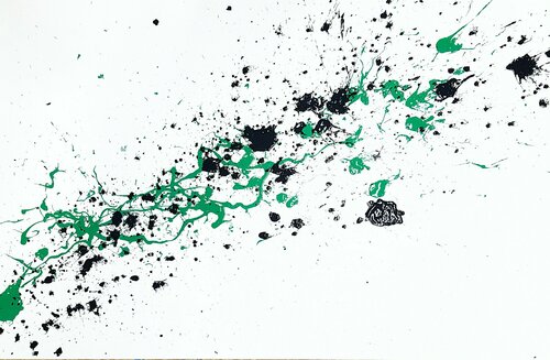 GREEN SOUL by Alessio Luzzi, Painting for Sale on Select
