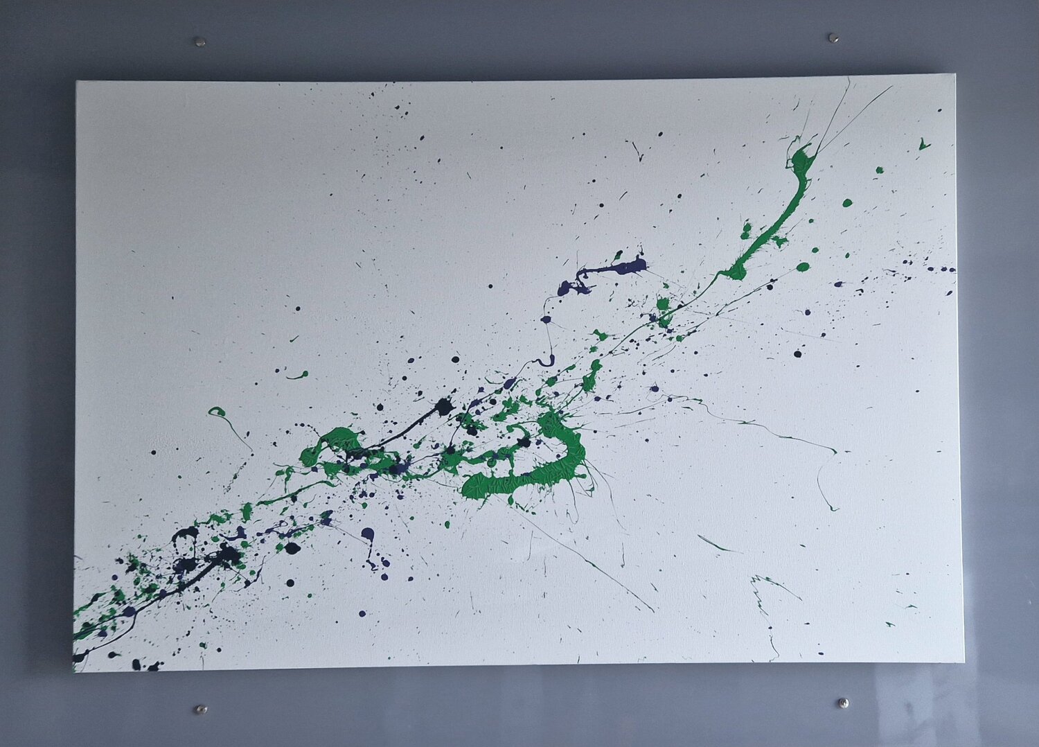 FLASHES OF COLOR 1 Alessio Luzzi Original painting for sale