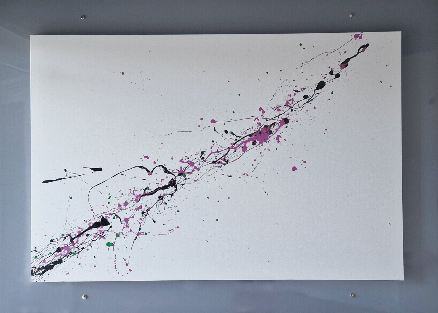 FLASHES OF COLOR 2 Alessio Luzzi Original painting for sale