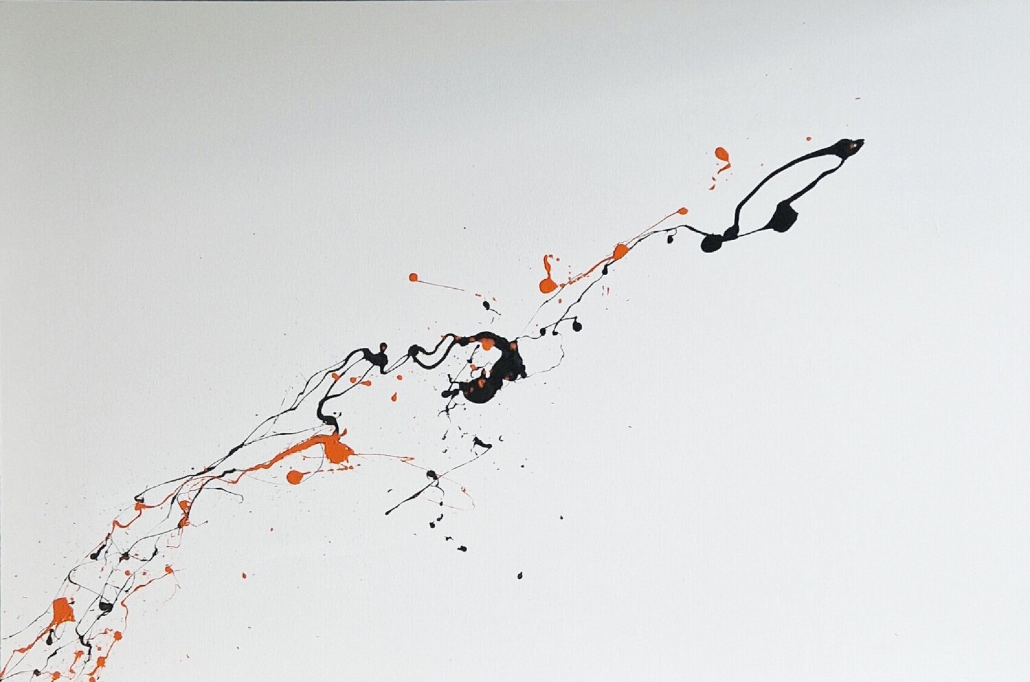 FLASHES OF COLOR 5 Alessio Luzzi Original painting for sale