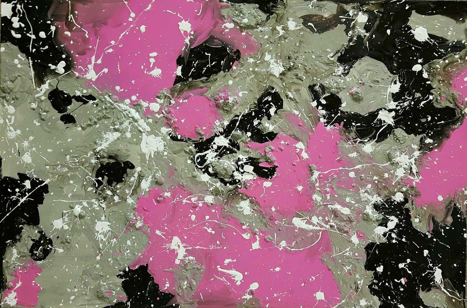 CONTAMINATION Alessio Luzzi Original painting for sale