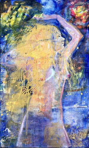 Éternité d'Amour by Eva Konya, Painting for Sale on Select