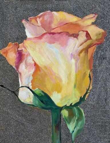 Brilliance of the shining darkness by Eva Konya, Painting for Sale on Select