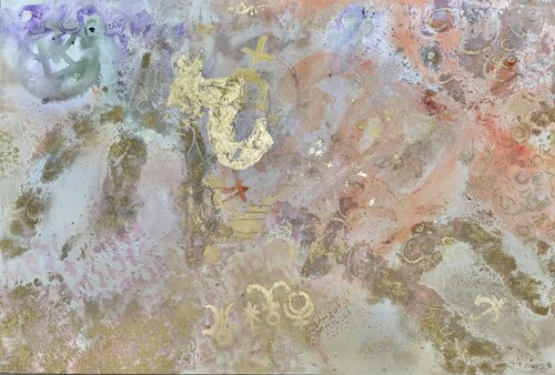 Lovely Stardust (What a Wonder!) by Eva Konya, Painting for Sale on Select