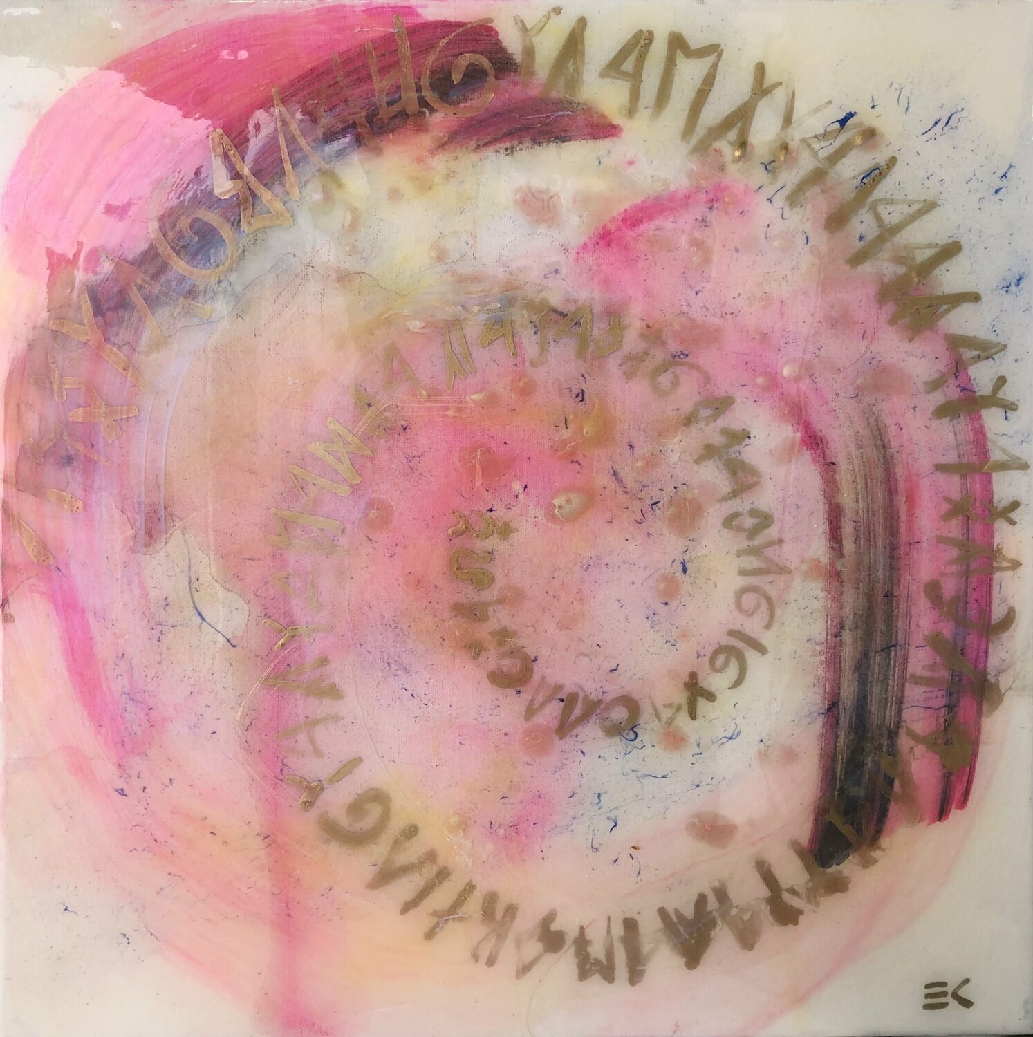 Stardust IV Eva Konya Original painting for sale