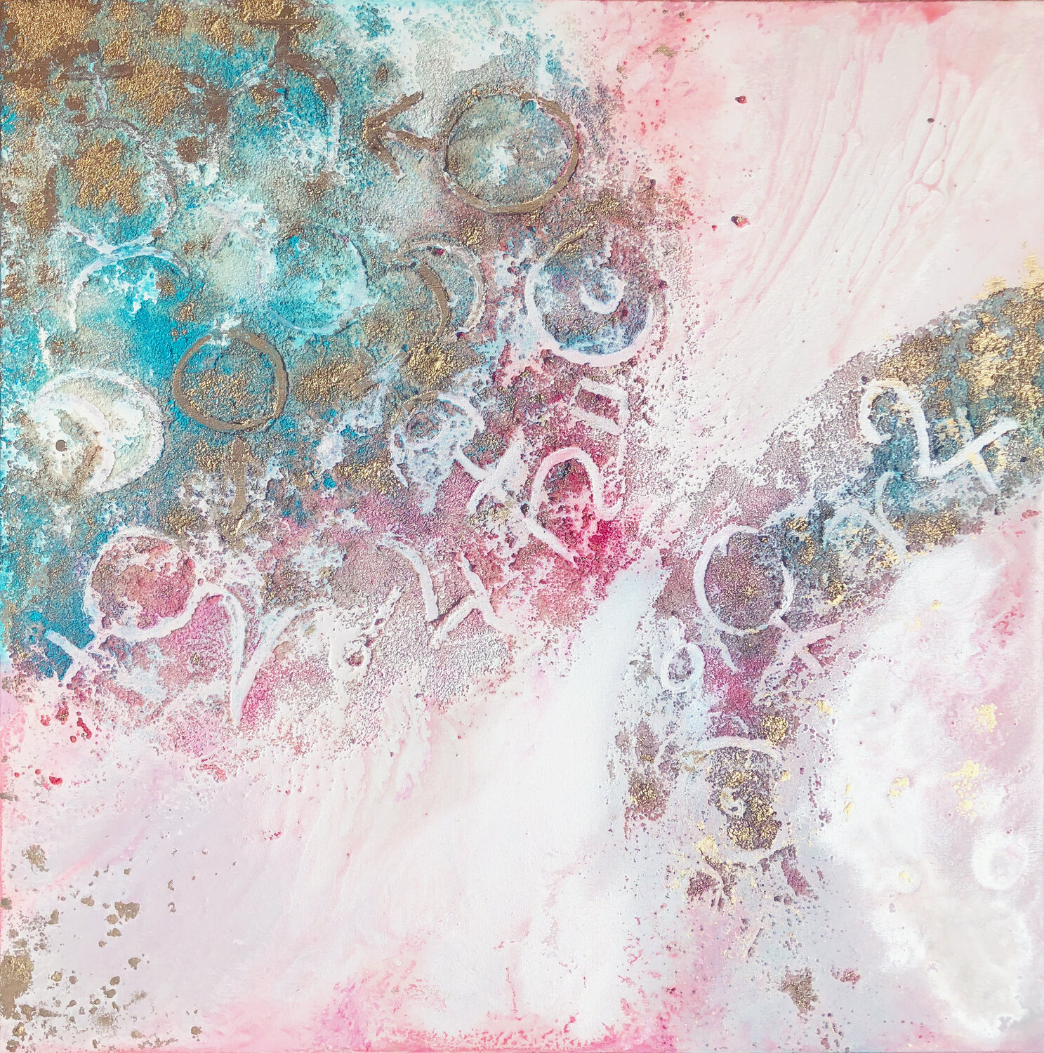 Die Unerschöpfliche Quelle Eva Konya Original painting for sale