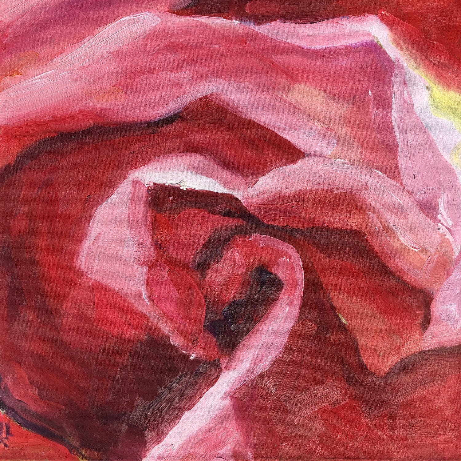 Rosenspiel II Eva Konya Original painting for sale