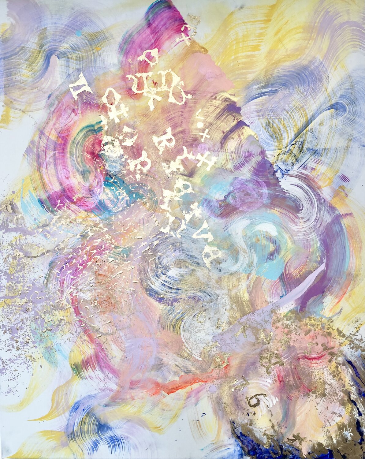 Colors in Swing Eva Konya Original painting for sale