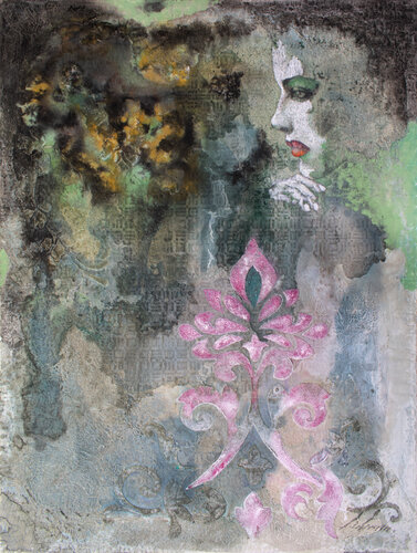 Pensiero d'amore by Milena Nicosia, Painting for Sale on Select