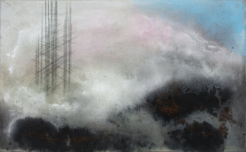 Horào n.1, memorie di metallo by Milena Nicosia, Painting for Sale on Select