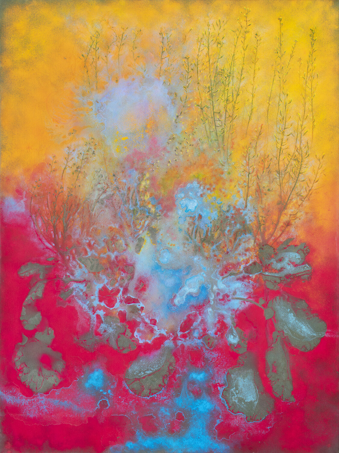 La grazia suprema della luce Milena Nicosia Original painting for sale