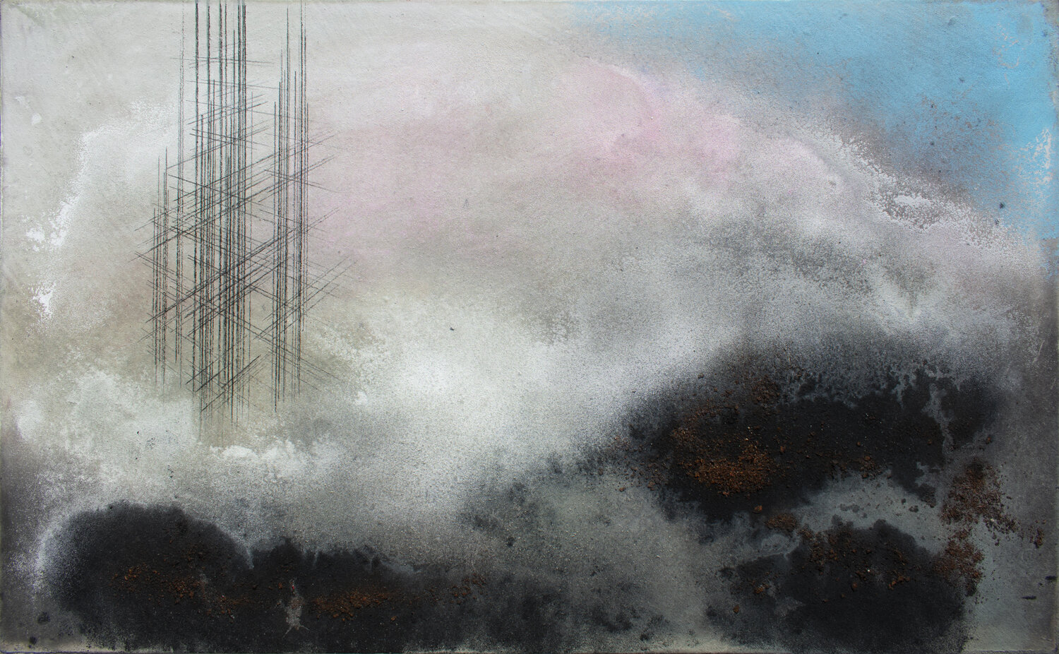Horào n.1, memorie di metallo Milena Nicosia Original painting for sale