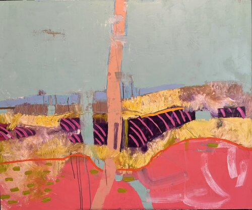 The meadow by Tatiana Harizanova, Painting for Sale on Select