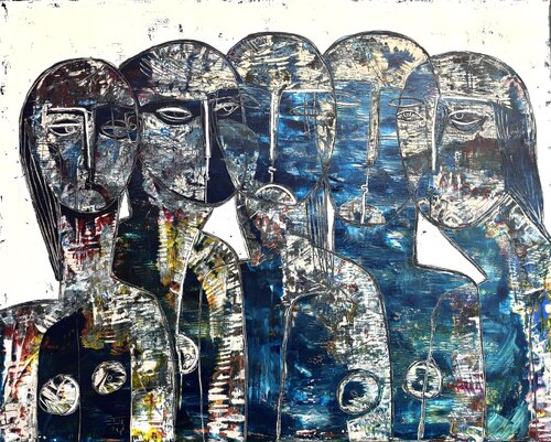 Five nights by Tatiana Harizanova, Painting for Sale on Select