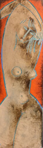 She by Tatiana Harizanova, Painting for Sale on Select