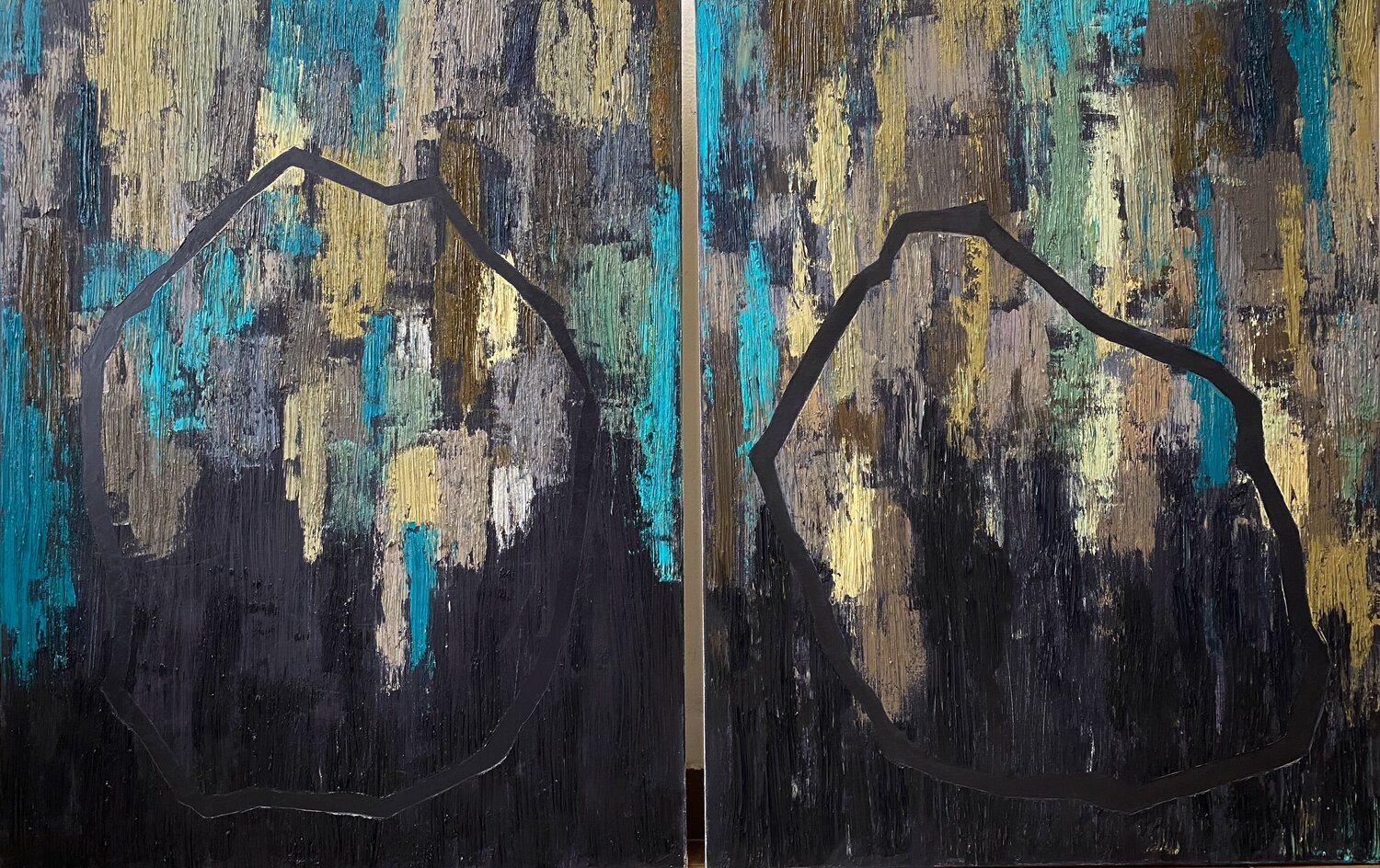 Time Tatiana Harizanova Original painting for sale