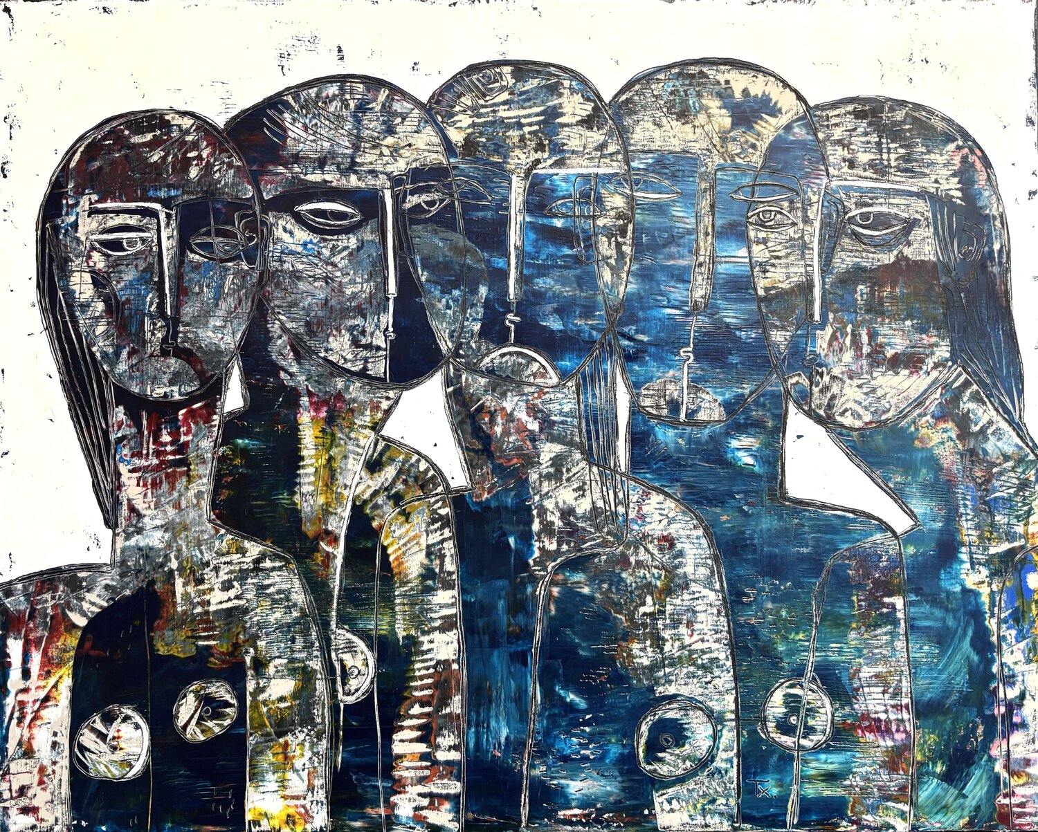 Five nights Tatiana Harizanova Original painting for sale