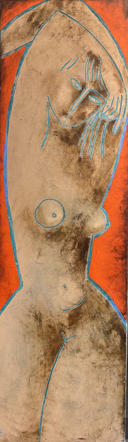 She Tatiana Harizanova Original painting for sale