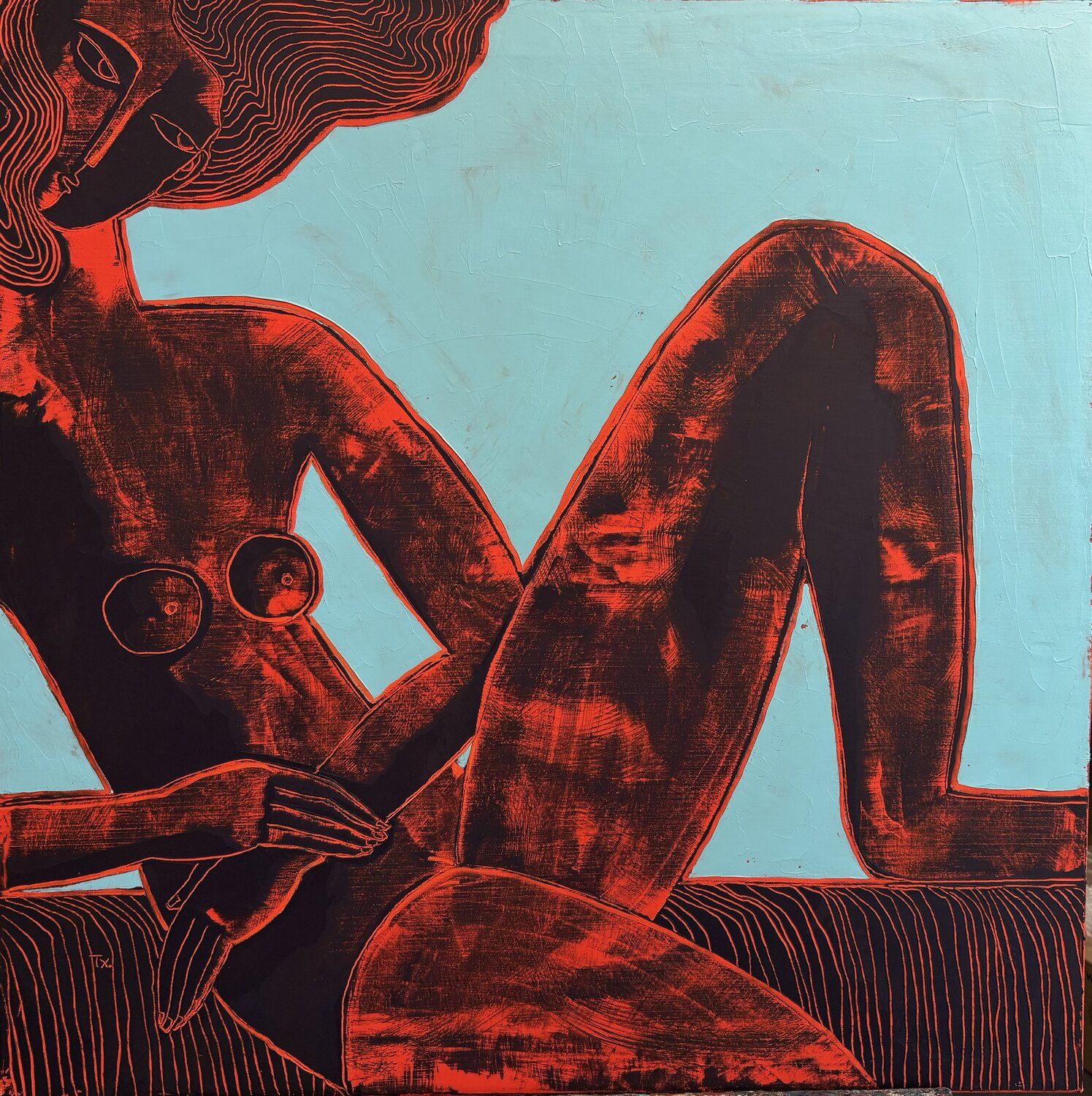 Maybe tomorrow Tatiana Harizanova Original painting for sale