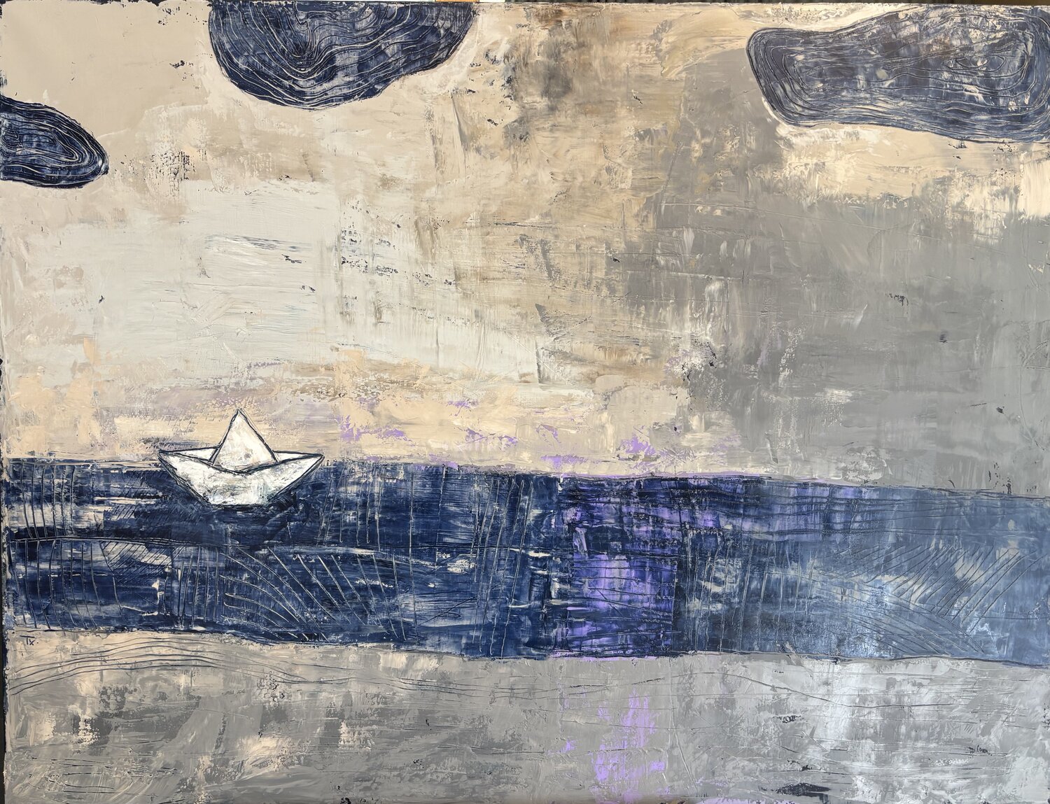 Before the rain Tatiana Harizanova Original painting for sale